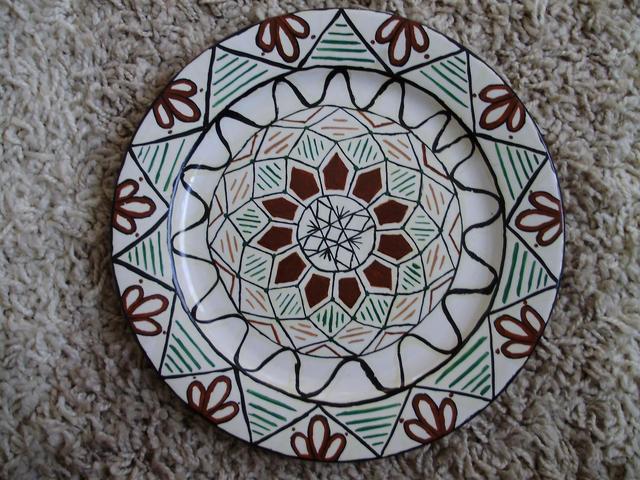 Népművészet - Csángó tányér