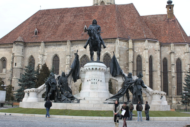 2013 - Kolozsvári Mátyás szobor a felújítás után