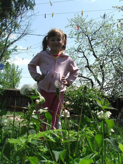 Fotoim - Andika a kertben