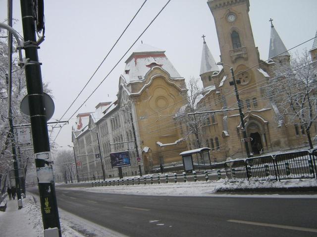 Temesvár 2011.01.01 - A piarista főiskola épülete.