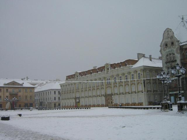 Temesvár 2011.01.01 - Az ujra alakitott müemlék épület,jelenleg Szépmüvészeti muzeum.