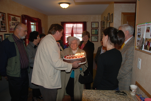 2012, Jolán néni születésnapja, Chicagoi Református egyházban 2009