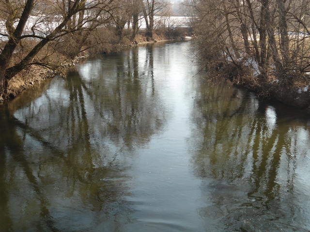 Tavasz a Télben - Amper folyó,Bayern..