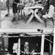 1966.augusztus 20-án   A felső fotó a lakodalmat megelőző napon,a baromfik kopasztásakor készült.Az alsó képen a konyhasátorban szorgoskodnak az asszonyok.