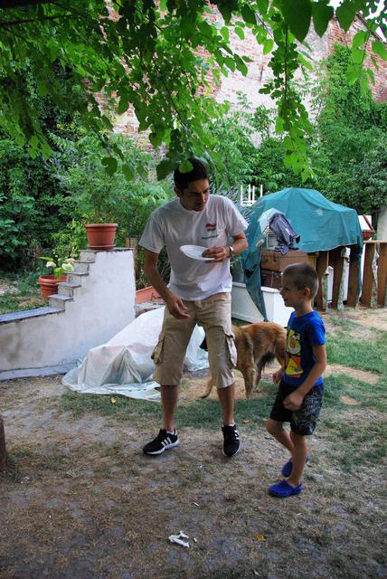 2012 Temesváron, nyár - Mondjad, keresztfiam
