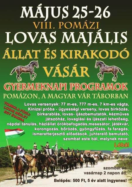 Lovasmajális: Magyar Vár 2012. Pomáz