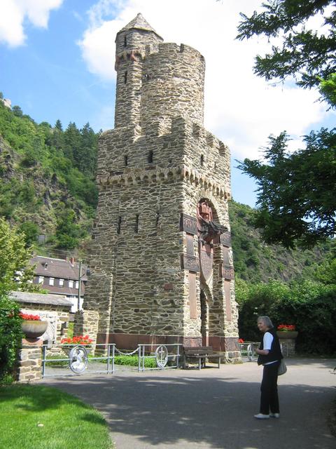 Németország - Koblenz - A Braubachi  Hősök tornya.