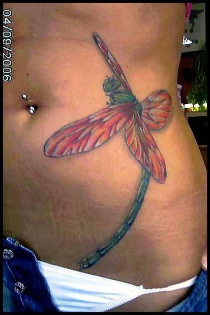 Saját tetoválások - Baka Péter: Dragonfly