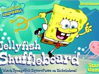 Spongya Bob céllövöldi - Jellyfish shuffleboard
