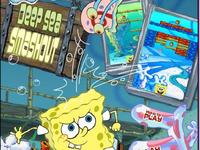 Sponge Bob faltörő - deep sea smashout