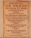 Oratio de praecipuis irae et misericordiae divinae signis ... de Jaurinio ... ex Turcici tyranni vi liberato et Waradino ... defenso ... 1599 recitata