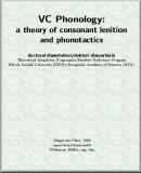VC Phonology: a theory of consonant lenition and phonotactics